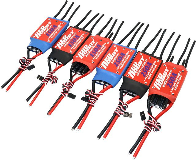 RedHobby ESC Bidirektionaler Bürstenloser Regler für ferngesteuerte Schiffe, RC-Flugzeug-Hubschrauber - Bild 1