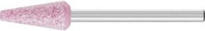PFERD TOOLS STEEL EDGE Schleifstift Form B 53 A60 für Stahl und Stahlguss, Durchmesser: 6 x 16 mm, Schaft-Durchmesser: 3 mm, Farbe: Pink - Bild 1