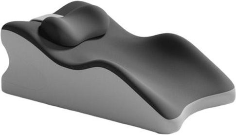 Yousheng Paarkissen Set aus Memory-Schaum als ergonomisches Keilkissen für Rücken, Beine und Bauchschläfer in Schwarz - Bild 1