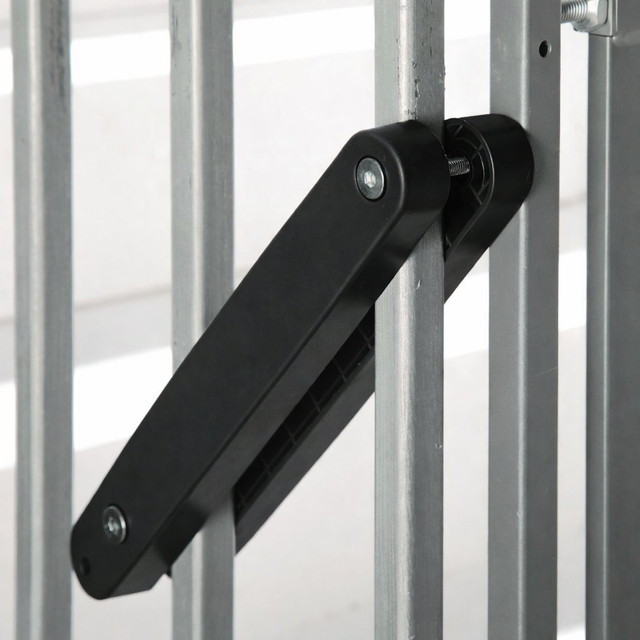 Geuther Zusatzklemmen 0036ZK+ für Treppengeländer in Schwarz, Multipack, ohne Bohren - Bild 1