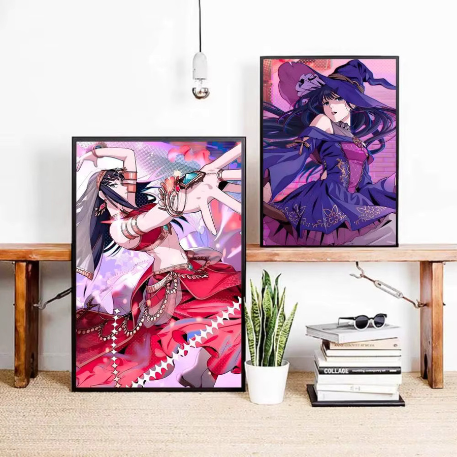 Anime Manga Poster Osaragi aus Sakamoto Days als selbstklebender Papierdruck in Mehrfarbig - Bild 4