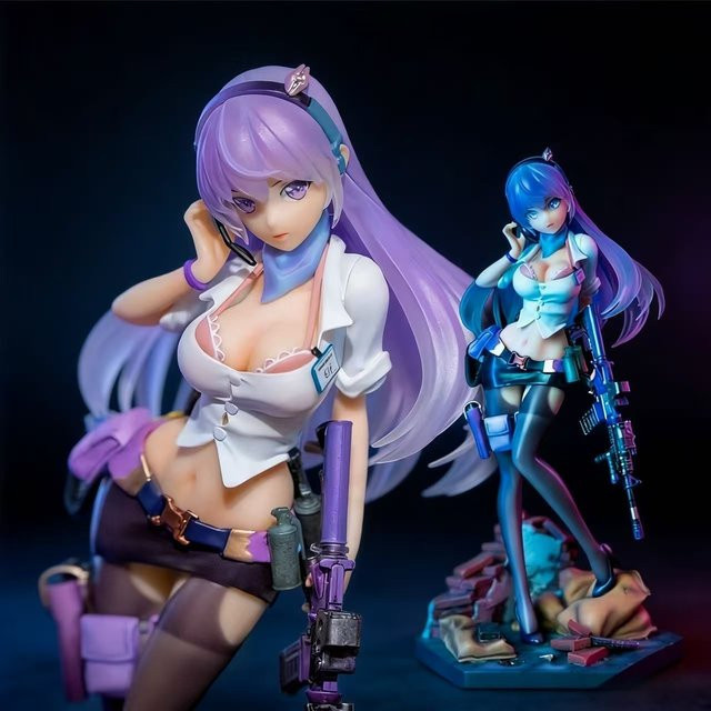 Bandai After-School Battlefield Arena First Shot ELF, PVC-Statue, 22cm - Bild 1
