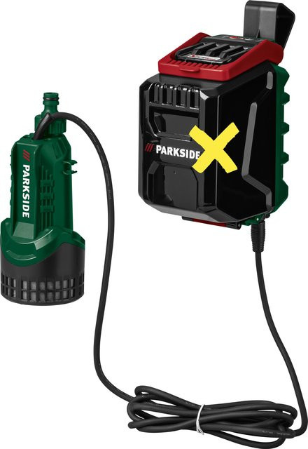 PARKSIDE 20 V Akku-Regenfasspumpe PRPA 20-Li B3 aus der Parkside X 20 V Team Serie, ohne Akku und Ladegerät - Bild 1