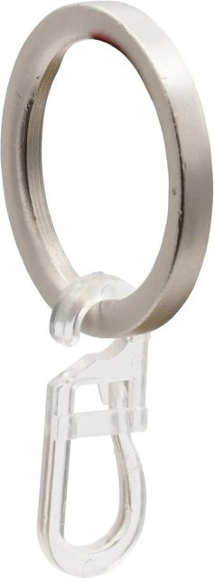 mydeco Ersatzringe aus Edelstahl in Silber, 10 Stück, Durchmesser: 33 mm, passend für Gardinenstangen mit Durchmesser: 16-19 mm - Bild 1