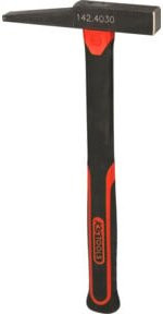 KS Tools Elektrikerhammer mit Claw und Fiberglasstiel in Schwarz, 200 g - Bild 1