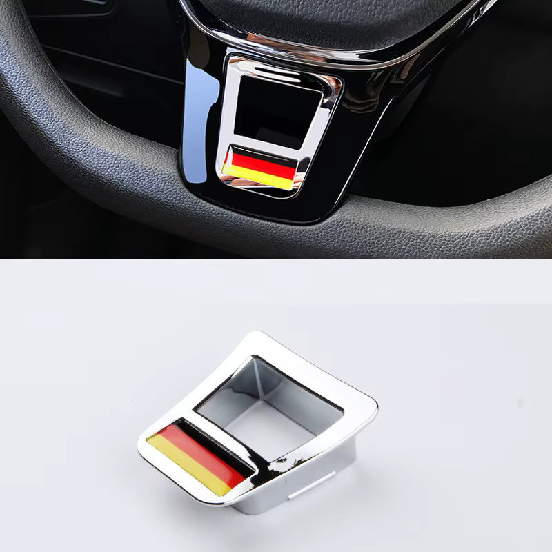 Lenkrad Abdeckungen und Aufkleber Auto Styling Zubehör für Volkswagen Golf 7 GTI MK7, Polo, Passat B7 B8 MK6 und Jetta - Bild 2
