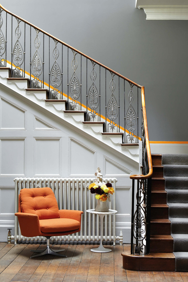 Little Greene Absolute Matt Emulsion Wandfarbe Marigold 209 Gelb-Orange 5 l - Bild 1