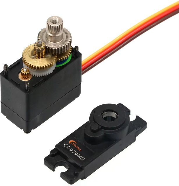 Corona CS929MG Servo, Metall, Schwarz - Bild 1