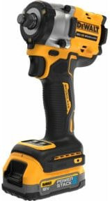 DEWALT 18V XR Akku-Schlagschrauber DCF921E2T-QW mit 1/2 Zoll Antrieb, bürstenlos, max. 406 Nm, inklusive 2x Powerstack Akkus (18 Volt / 1,7 Ah), Farbe: Gelb - Bild 2