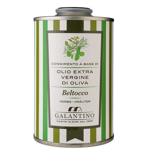 Frantoio Galantino Natives Olivenöl extra Bel Tocco alle erbe 250 ml - Bild 1
