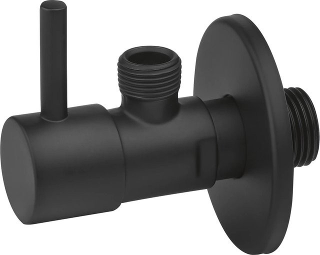 baliv Eckventil EV-3420 in Schwarz-Matt aus Messing - Bild 1