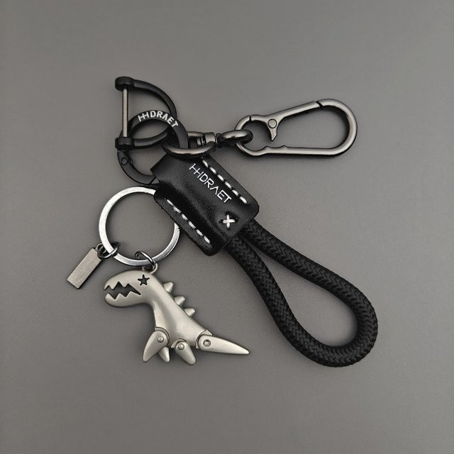 MINISO Schlüsselanhänger, Leder, Metall, Unisex - Bild 1