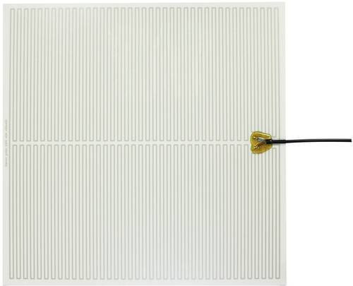 Thermo TECH Polyester Heizfolie selbstklebend, 230 V/AC, 40W, Schutzart IPX4, Farbe: Weiß, B x L: 40 x 40 cm - Bild 1