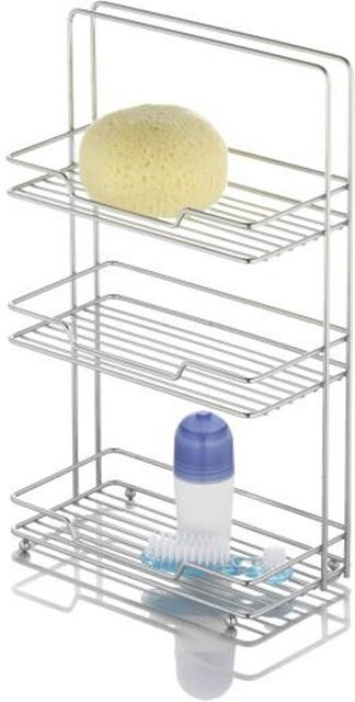 Axentia Standregal für Bad und Dusche in Chrom, Farbe: Silber - Bild 1