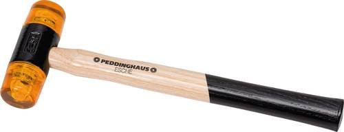 Peddinghaus Plastikhammer in Orange mit Holzgriff, 400g - Bild 1