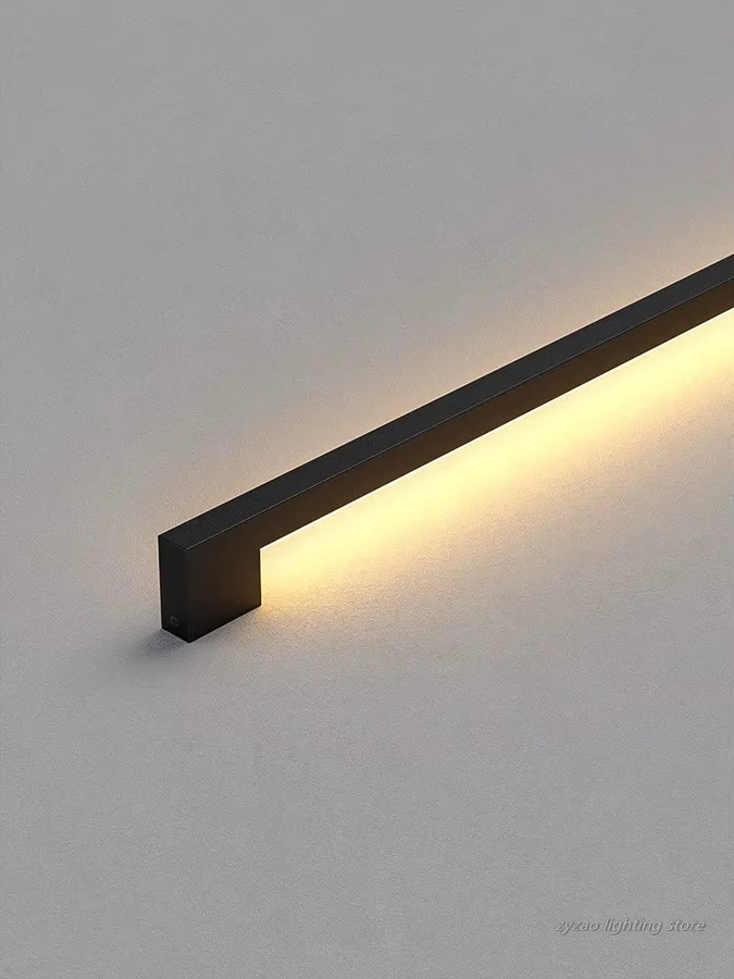 ZYZAO Moderne LED Wandlampe Nordic Design Lineare Wandleuchte für Wohnzimmer und Innenräume - Bild 2