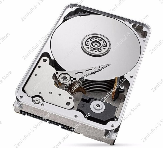 Seagate NAS HDD interne Festplatte 8 TB, 3,5 Zoll, SATA 6 Gbit/s, 7200 U/min, 256 MB, Silber - Bild 1