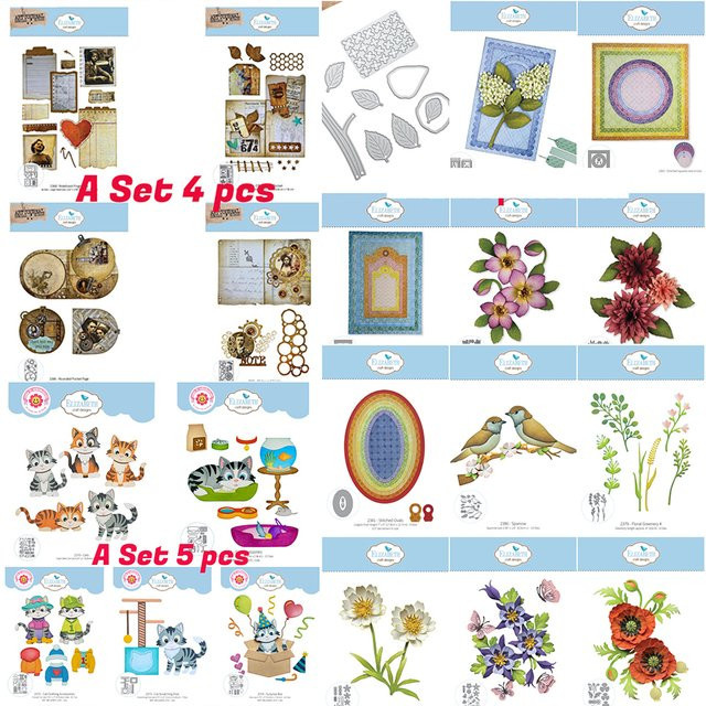 Metall-Stanzformen für DIY Scrapbooking und Kartenherstellung zur dekorativen Gestaltung von Papier und Fotoalben - Bild 1