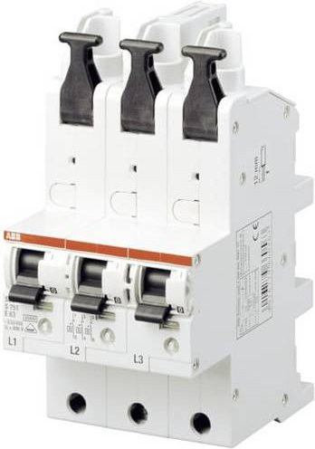 ABB S751/3-E16 Hauptleitungsschutzschalter 2CDS781001R4162 3-polig in Weiß - Bild 1