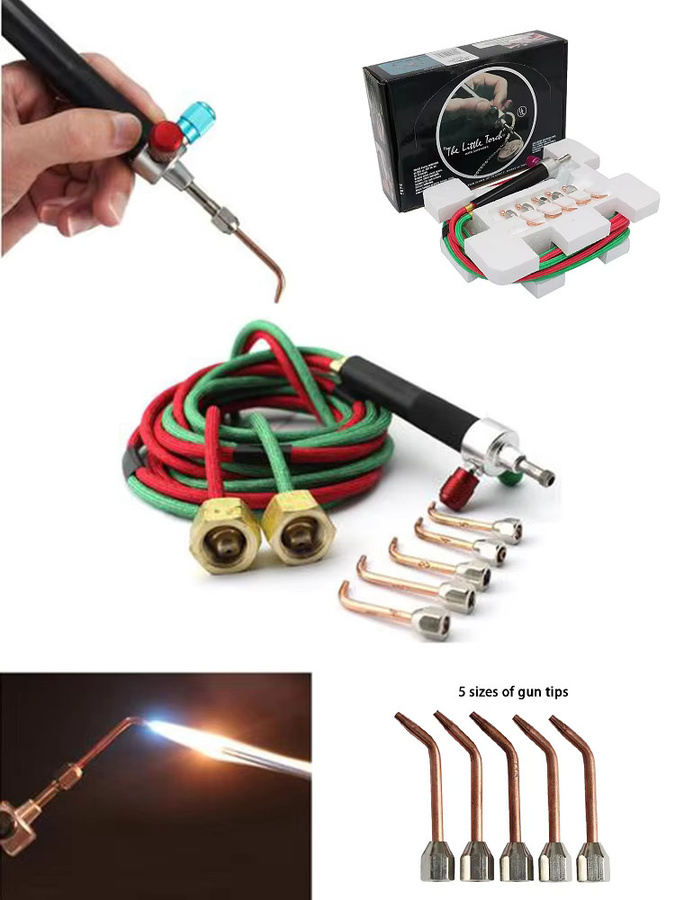 Smith Little Torch Schmuck-Schweißbrenner mit 5 Spitzen in Multicolor - Bild 4