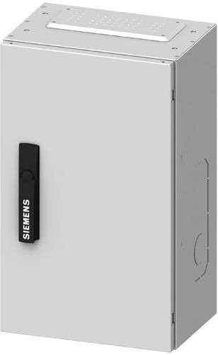 Siemens Schaltschrank-Leergehäuse aus Stahl in Weiß B: 30 cm, T: 50 cm, H: 21 cm - Bild 1