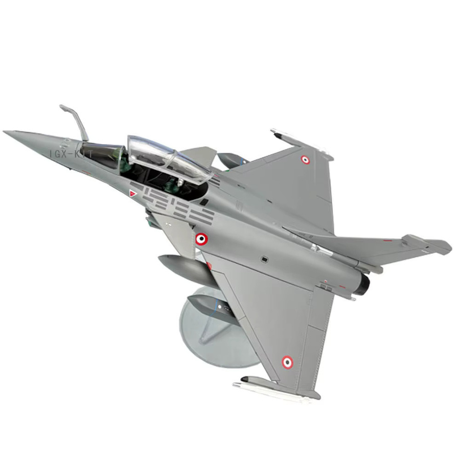 IGX KIT Französische Luftwaffe Rafale Kampfjet, Militärflugzeug, 1:72, Metall, Grau - Bild 2