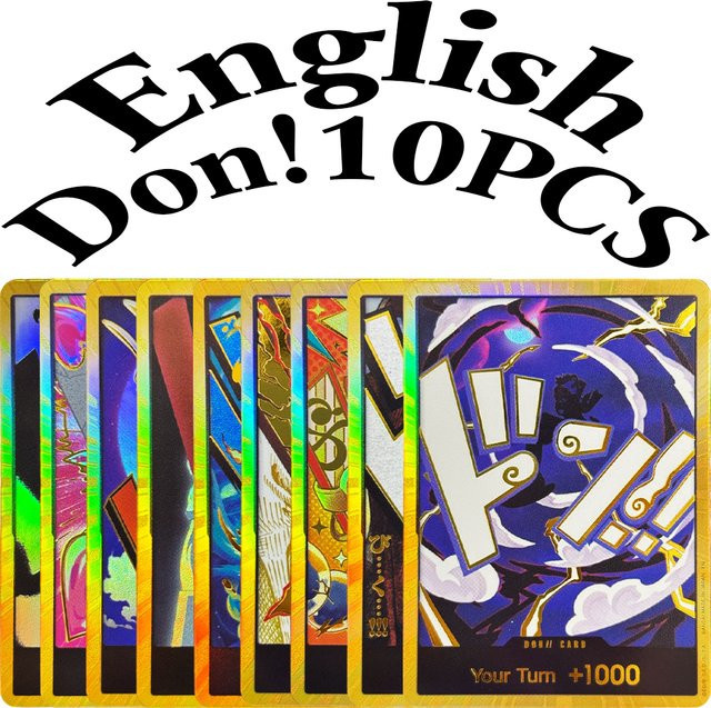 Bandai One Piece Karten, 10-teiliges Set, Englisch, Bunt - Bild 1