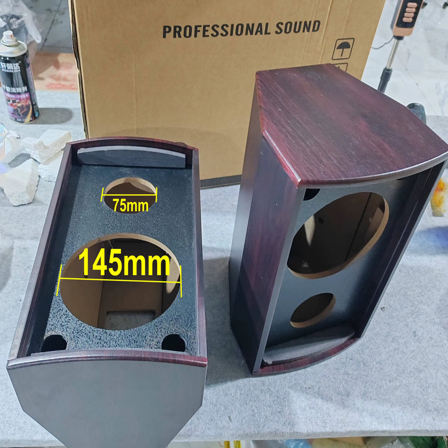 Cbirds 6,5-Zoll Profi-Lautsprechergehäuse DIY-Set mit Hochtöner und Tieftöner - Bild 3