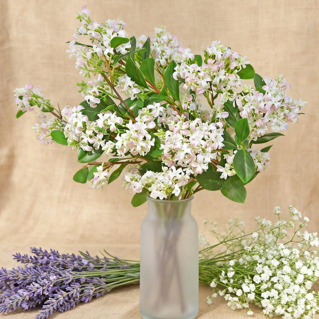 Künstliche Blumen Murraya exotica von XIAOYINMO für Hochzeiten, Brautsträuße und zur Dekoration von Tisch, Garten oder Heim - Bild 1