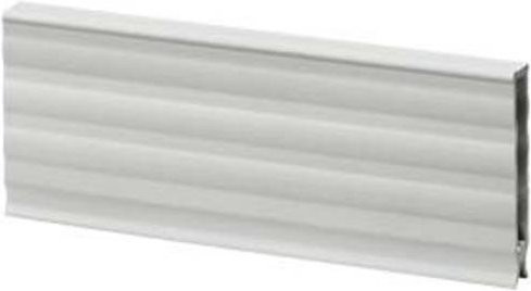 Siemens Sammelschiene N-System Abdeckprofil in Silber, 10 Stück, Schienenmittenabstand 40 mm und 60 mm, 8US19222CA00 - Bild 1