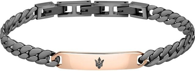 Maserati Edelstahlarmband, Schwarz, Herren - Bild 1