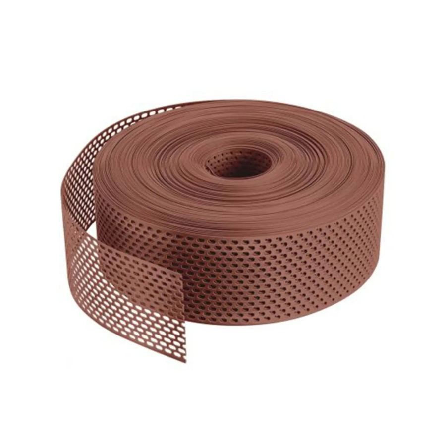 Daprona Lüftungsband Traufgitter aus PVC in Rot, B: 80 mm, Länge: 60 m - Bild 2