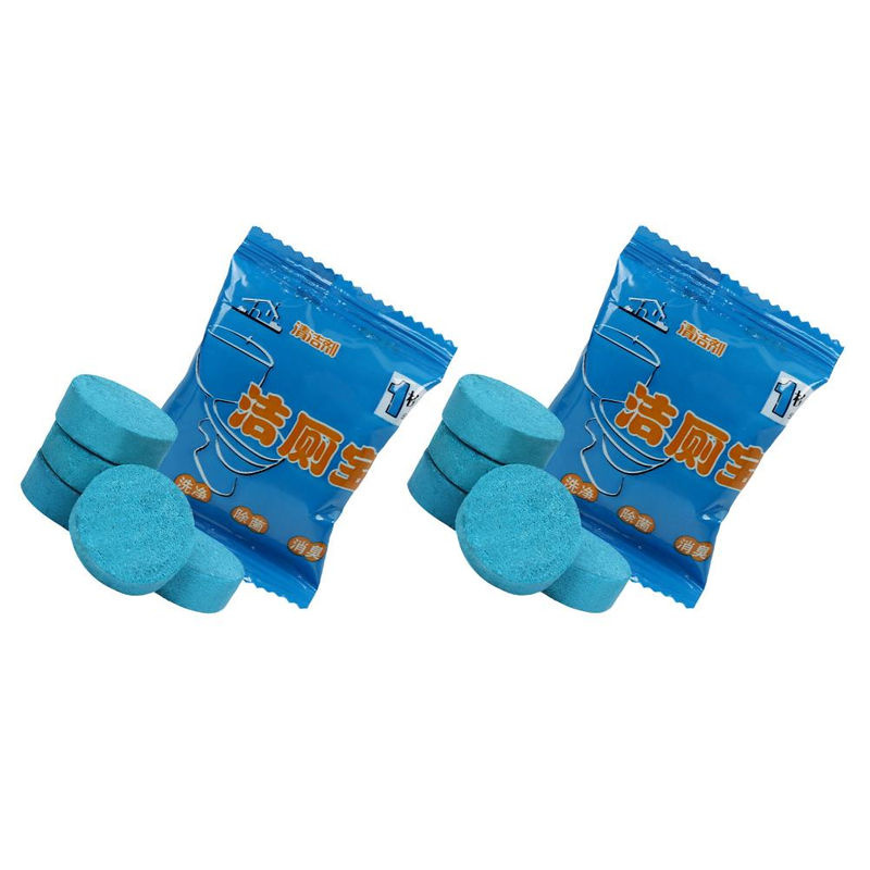 JMG Household Supplies WC Reinigungs-Bälle zur Toilettenschüssel-Reinigung und Luftauffrischung, 10 Stück, Blau - Bild 5