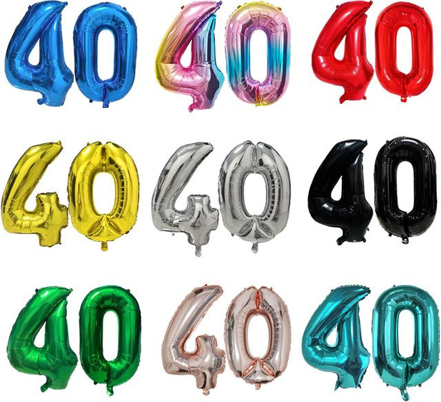 PartiesTour Ballon 40, 32 Zoll, Bunt - Bild 1