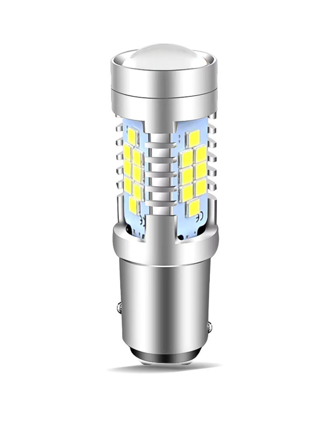 APMATAUTO 2er Set LED-Lampen 1157 BAY15D P21W/5W 7528 12499 in Weiß und Silber für Autolichter, Bremslichter, Nebelscheinwerfer, Rückfahrscheinwerfer und DRL - Bild 7