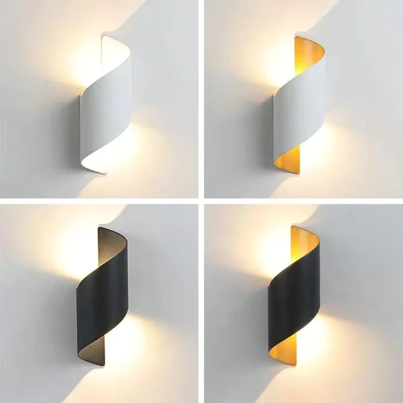 Lyfs Nordic LED Wandlampe mit Spirale Design und 10W integrierter LED für Innen und Außen - Bild 2