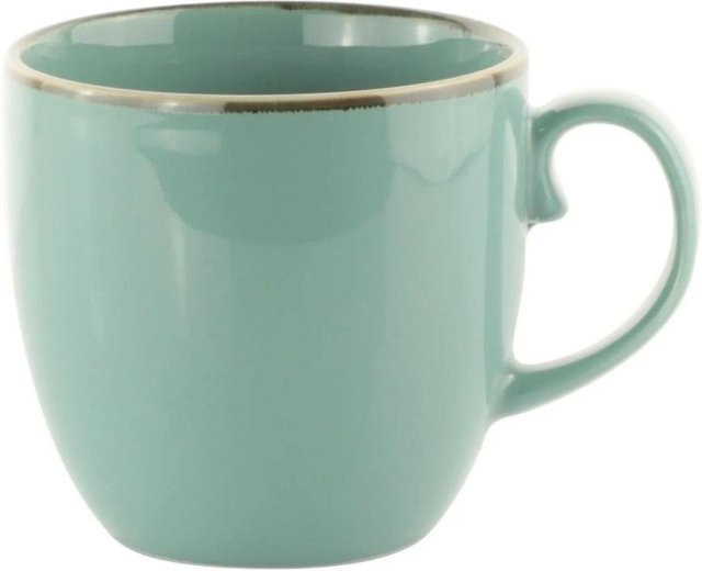 Mömax Kaffeebecher Capri aus Porzellan in Green und Turquoise mit 520 ml - Bild 1
