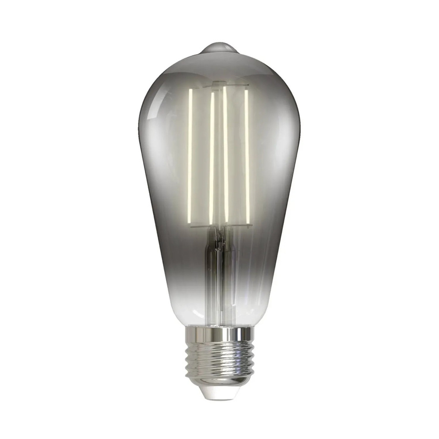 LUUMR Smart LED Filament Lampe ST64 E27 aus Glas, Transparent, Warmweiß, Dimmbar, kompatibel mit ZigBee, Tuya und Philips Hue - Bild 2