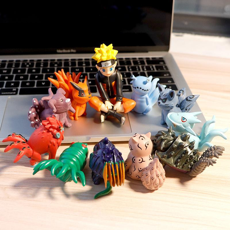 Yiran toy 1 Naruto Actionfiguren 11-teiliges Set PVC Bunt / Mehrfarbig - Bild 2