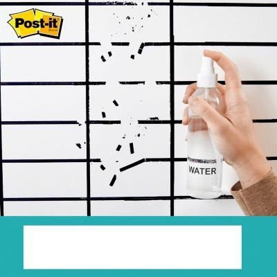 Post-it Flex Write Surface Whiteboardfolie selbstklebend weiß B 60,9 cm x H 91,4 cm - Bild 1