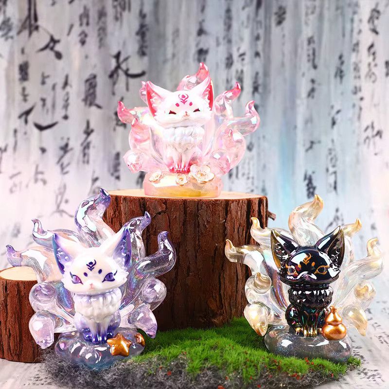 Nine Tailed Fox Fairy Blind Box von Hot Toys – China-Chic Spielpuppe als kreative Desktop-Dekoration in Multicolor - Bild 3