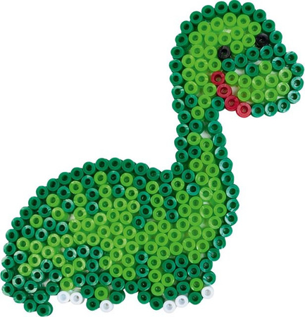 KNORR prandell Bastelset Bügelperlen Dino