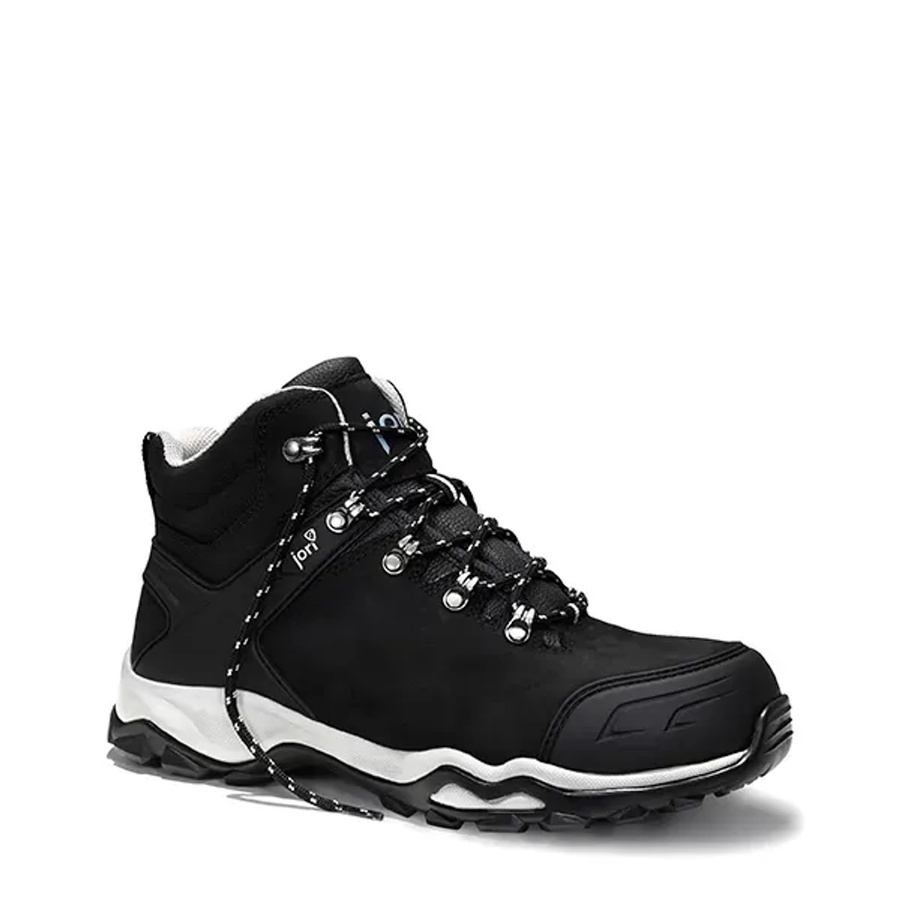 Elten Sicherheitsschnürstiefel JoPowerful S3 aus Nubukleder in Schwarz und Grau, Größe 44 - Bild 2