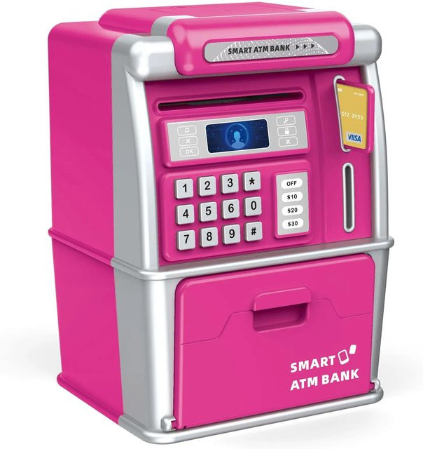 Intelligentes elektronisches ATM-Sparschwein, mit Musik, ab 14 Jahren - Bild 1