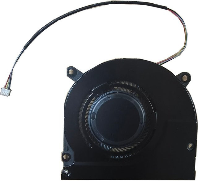 Medion Akoya Laptop CPU Lüfter Air Cooler in Schwarz für E15411 MD62417 MD62419 MD62438 MD62439 MD62467 MD64130 E15309 MD62411 MD62421 E15412 MD64090 - Bild 1