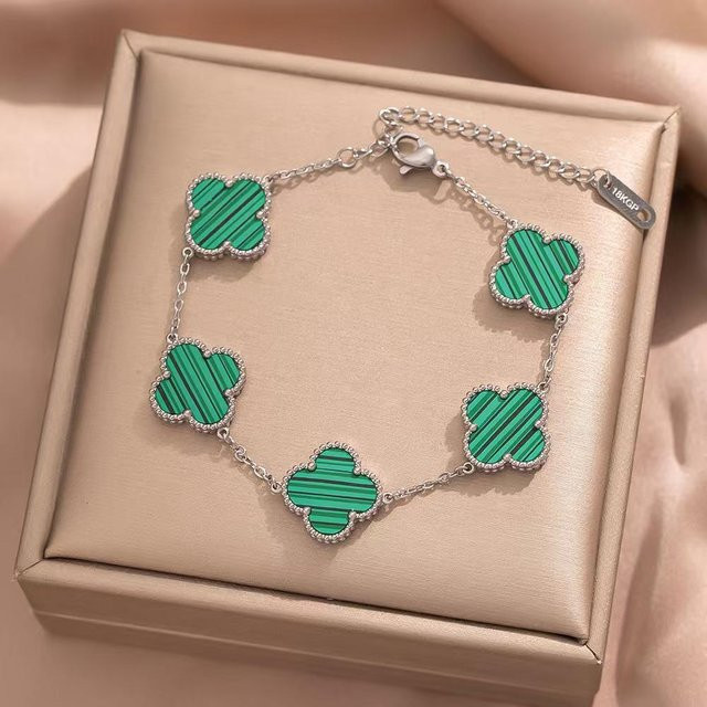 Hui Ran Armband, Titanstahl, grün, Damen - Bild 1