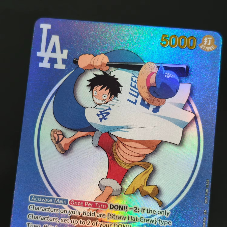 Bandai One Piece Monkey D. Luffy DIY Sammelkarte, Spielkarte, Englisch - Bild 4