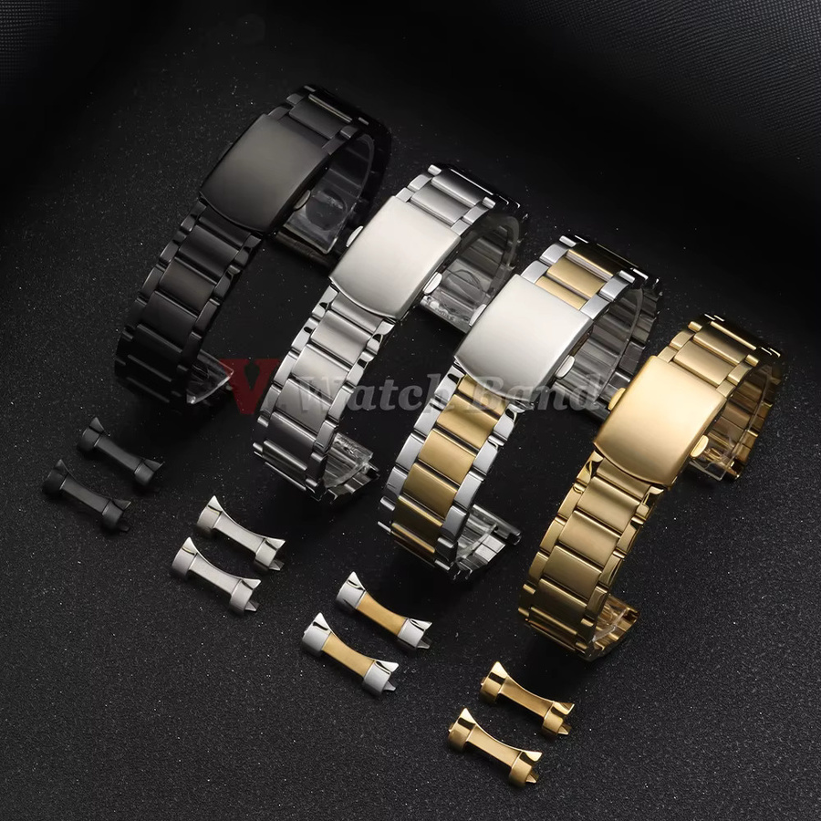 Uhrenarmband Edelstahl, Bicolor, Unisex - Bild 2