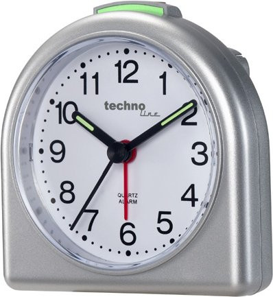Technoline Wecker Modell SD in Silber - Bild 1