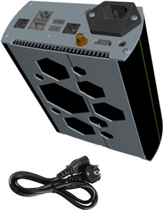 Barco UNI-4000 Connect Kit für Unisee Videowalls in Grau mit Controller, Ethernet Switch und Installation Kit - Bild 1